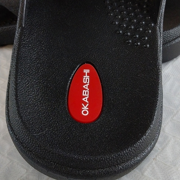 Okabashi Eurosport new no tags men XXL 12.1 inches long.Black. Support sandal - Picture 2 of 12